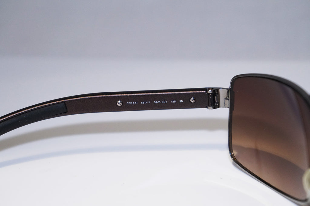 PRADA Mens Designer Sunglasses Brown Rectangle SPS 54I 5AV-6S1 14814