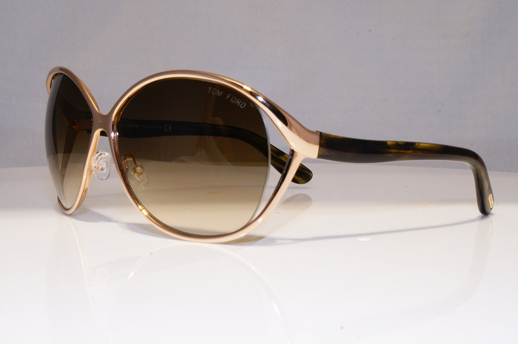 TOM FORD Womens Oversized Sunglasses Gold Butterfly Yvette TF 89 852 22273