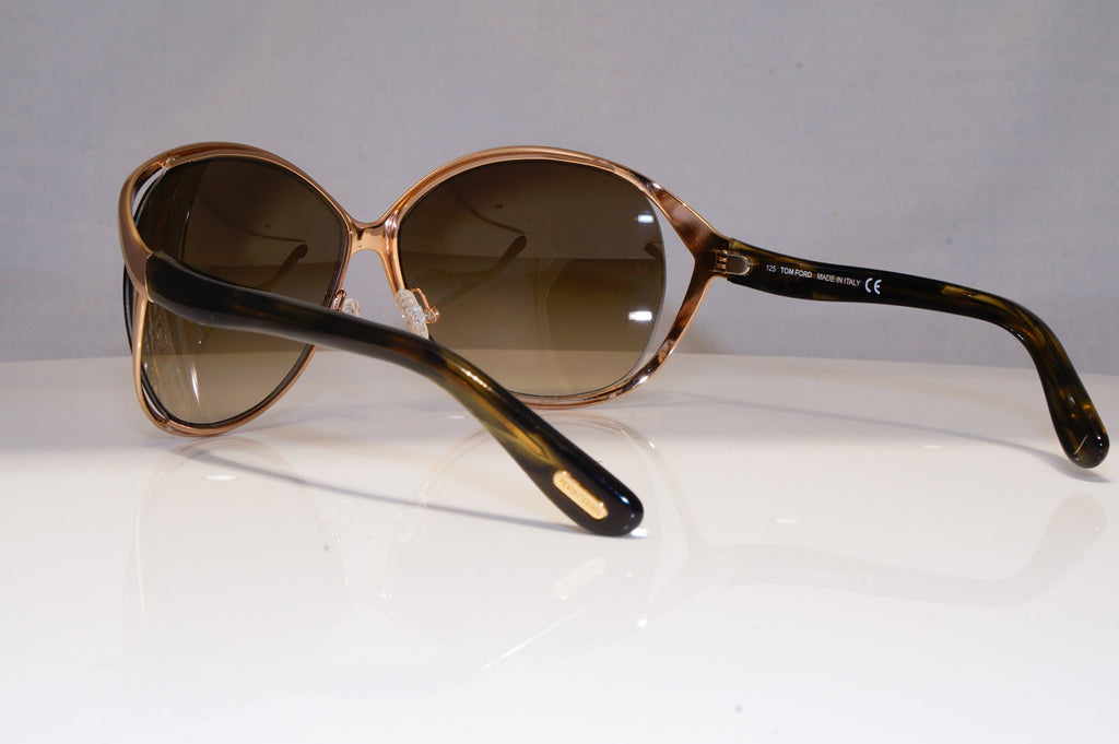 TOM FORD Womens Oversized Sunglasses Gold Butterfly Yvette TF 89 852 22273