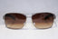 PRADA Mens Designer Sunglasses Brown Rectangle SPS 54I 5AV-6S1 14814