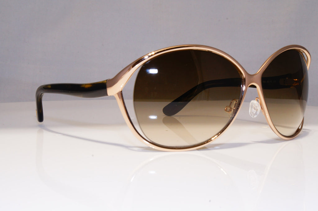 TOM FORD Womens Oversized Sunglasses Gold Butterfly Yvette TF 89 852 22273