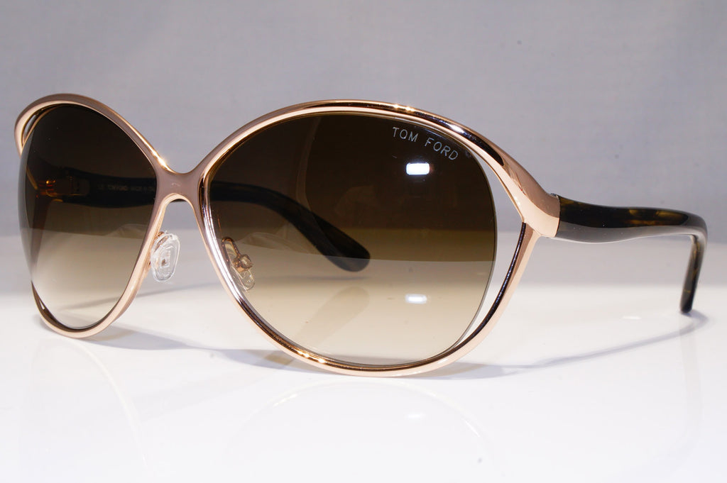 TOM FORD Womens Oversized Sunglasses Gold Butterfly Yvette TF 89 852 22273