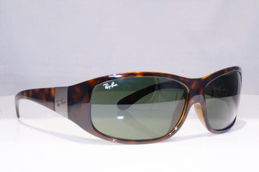 RAY-BAN Mens Womens Unisex Designer Sunglasses Brown Wrap RB 4110 710 18618