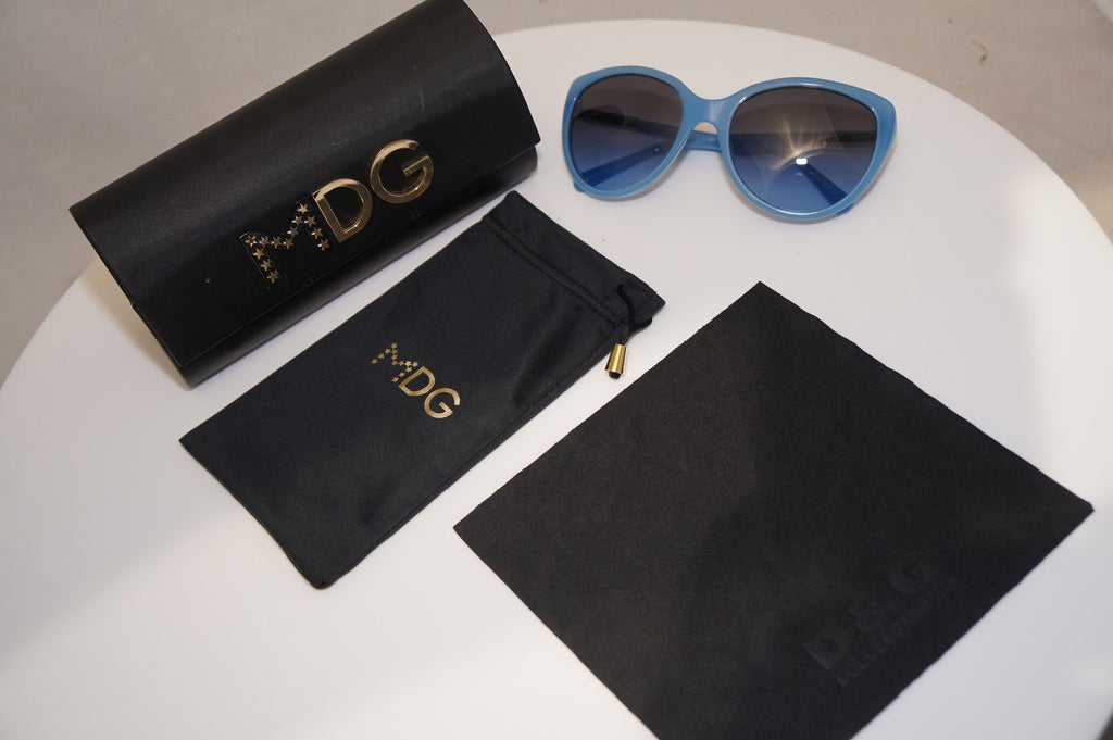 DOLCE&GABBANA Womens Designer Sunglasses Blue MADONNA DG 4175 2698/8F 18607