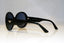 EMPORIO ARMANI Womens Designer Sunglasses Black Round EA  9607 807Y1 17660