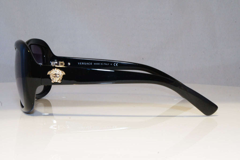 VERSACE Womens Boxed Designer Sunglasses Black Butterfly MEDUSA 4187 GB111 20882