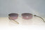 GUCCI Womens Diamante Designer Sunglasses Silver Rectangle GG 1784 YB7VY 17671