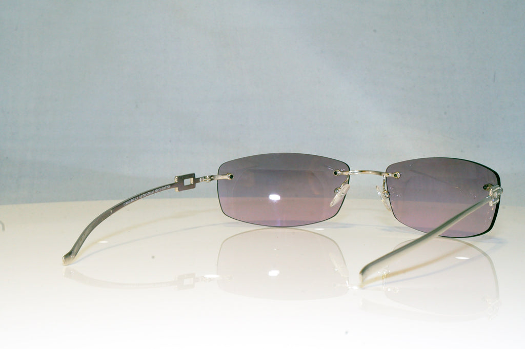 GUCCI Womens Diamante Designer Sunglasses Silver Rectangle GG 1784 YB7VY 17671
