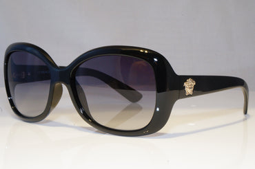 VERSACE Womens Boxed Designer Sunglasses Black Butterfly MEDUSA 4187 GB111 20882