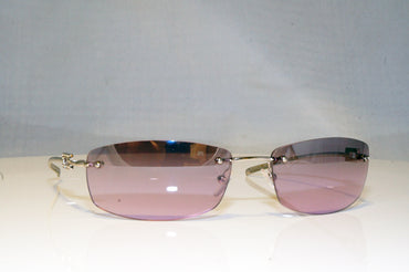 GUCCI Womens Diamante Designer Sunglasses Silver Rectangle GG 1784 YB7VY 17671