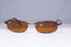 RAY-BAN Mens Vintage 1990 Designer Sunglasses Brown Rectangle RB 3198 014 22274