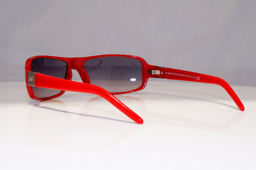 DOLCE & GABBANA Mens Vintage 1990 Sunglasses Red Rectangle D&G 2202 482 22281