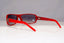 DOLCE & GABBANA Mens Vintage 1990 Sunglasses Red Rectangle D&G 2202 482 22281