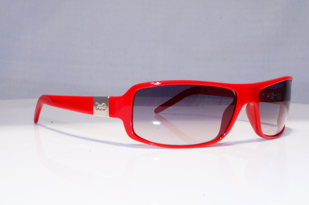 DOLCE & GABBANA Mens Vintage 1990 Sunglasses Red Rectangle D&G 2202 482 22281