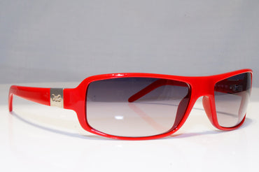DOLCE & GABBANA Mens Vintage 1990 Sunglasses Red Rectangle D&G 2202 482 22281