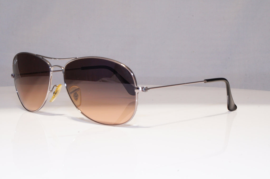 RAY-BAN Mens Designer Sunglasses Silver PilotCOCKPIT RB 3382 004/ 22279