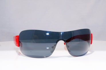 PRADA Mens Designer Sunglasses Red Shield SPS 07F OBU-2Z1 18604