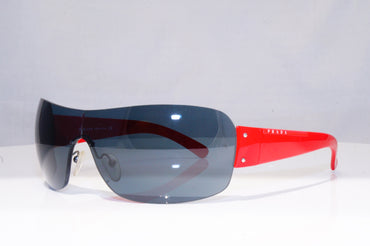 PRADA Mens Designer Sunglasses Red Shield SPS 07F OBU-2Z1 18604
