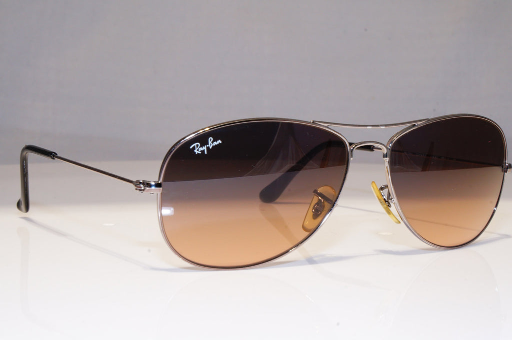 RAY-BAN Mens Designer Sunglasses Silver PilotCOCKPIT RB 3382 004/ 22279