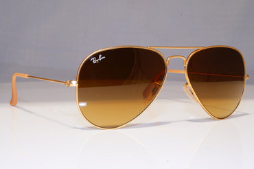 RAY-BAN Mens Womens Designer Sunglasses Gold Pilot AVIATOR RB 3025 112/55 22456
