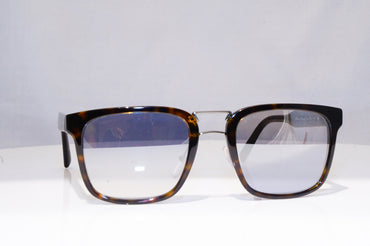 PRADA Mens Mirror Designer Sunglasses Brown Square SPR 14T 2AU-5R0 18265