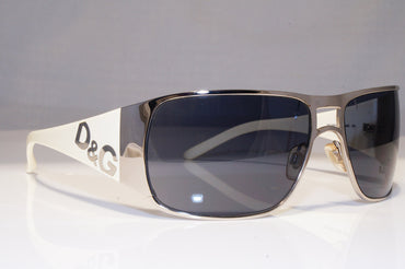 DOLCE & GABBANA Mens Designer Sunglasses White Rectangle D&G 6009 05/87 17832
