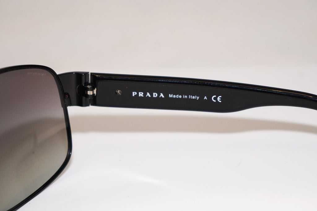 PRADA Boxed Mens Designer Sunglasses Black Aviator SPR 61L 7AX-3M1 16521