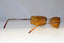 EMPORIO ARMANI Mens Vintage Designer Sunglasses Brown Rectangle 201-S 1230 20704