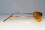 EMPORIO ARMANI Mens Vintage Designer Sunglasses Brown Rectangle 201-S 1230 20704