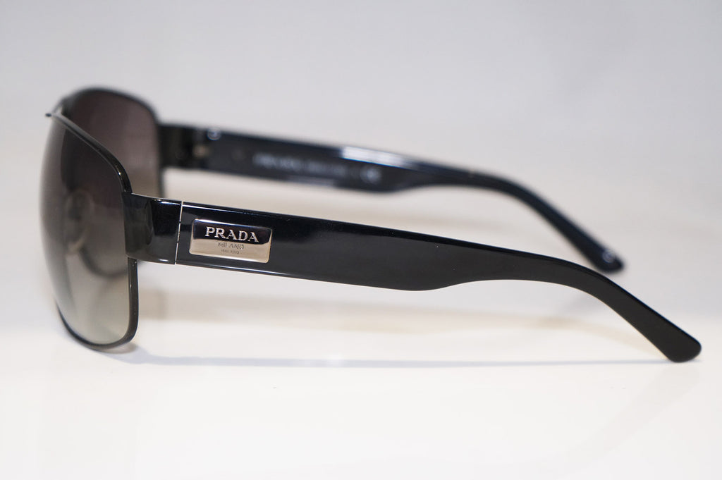 PRADA Boxed Mens Designer Sunglasses Black Aviator SPR 61L 7AX-3M1 16521