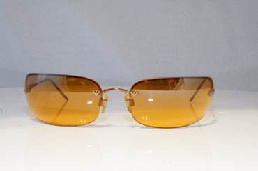 EMPORIO ARMANI Mens Vintage Designer Sunglasses Brown Rectangle 201-S 1230 20704