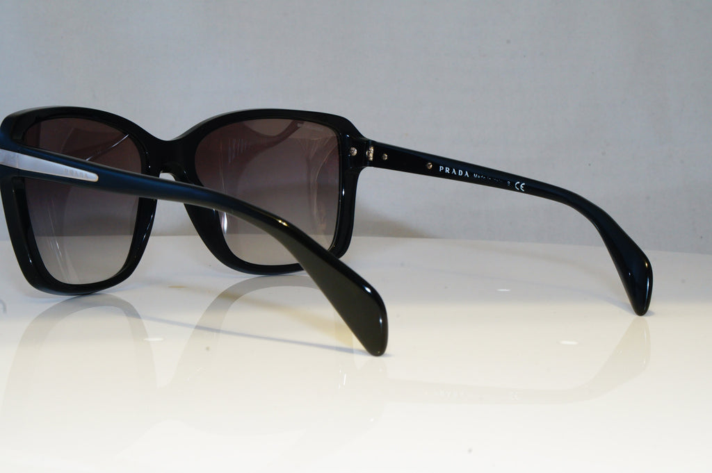 PRADA Womens Oversized Designer Sunglasses Black Square SPR 14R 1AB-0A7 20679