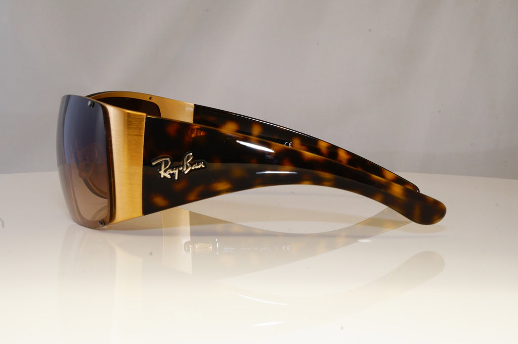 RAY-BAN Mens Womens Designer Sunglasses Brown Shield RB 3361 043/13 20913