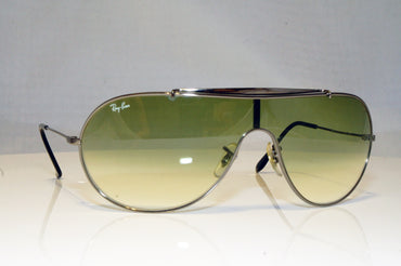 RAY-BAN Mens Designer Sunglasses Silver Shield RB 3184 004/8E 17652