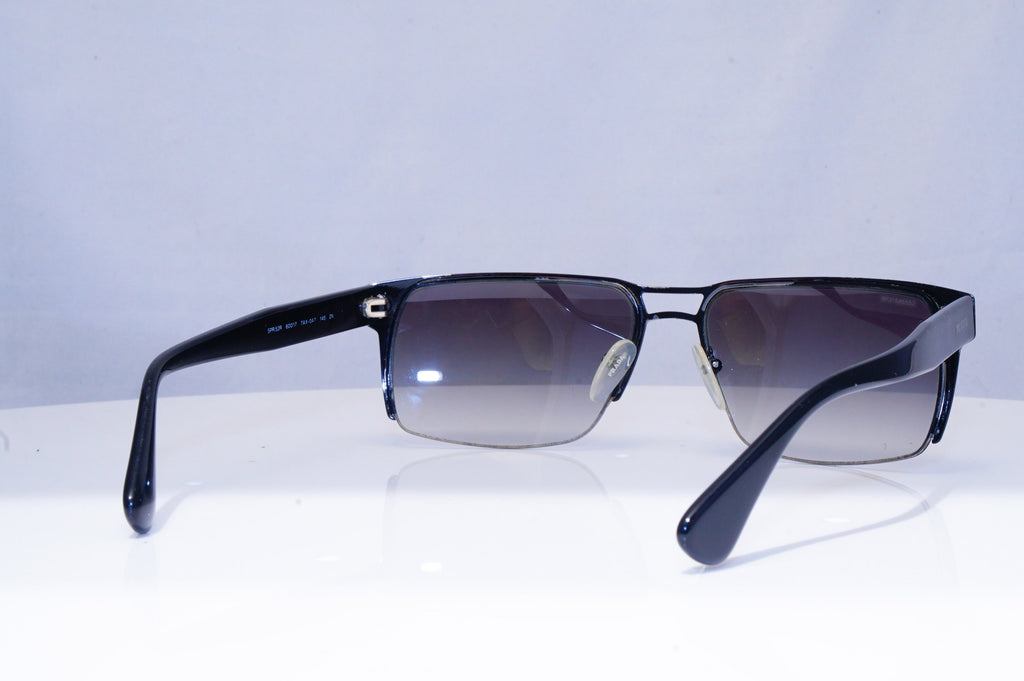 PRADA Mens Designer Sunglasses Black Rectangle FRAME WEAR SPR 52R 7AX-0A7 18432
