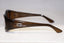 GUCCI Vintage Womens Designer Sunglasses Brown Rectangle GG 2432 9UE 16498