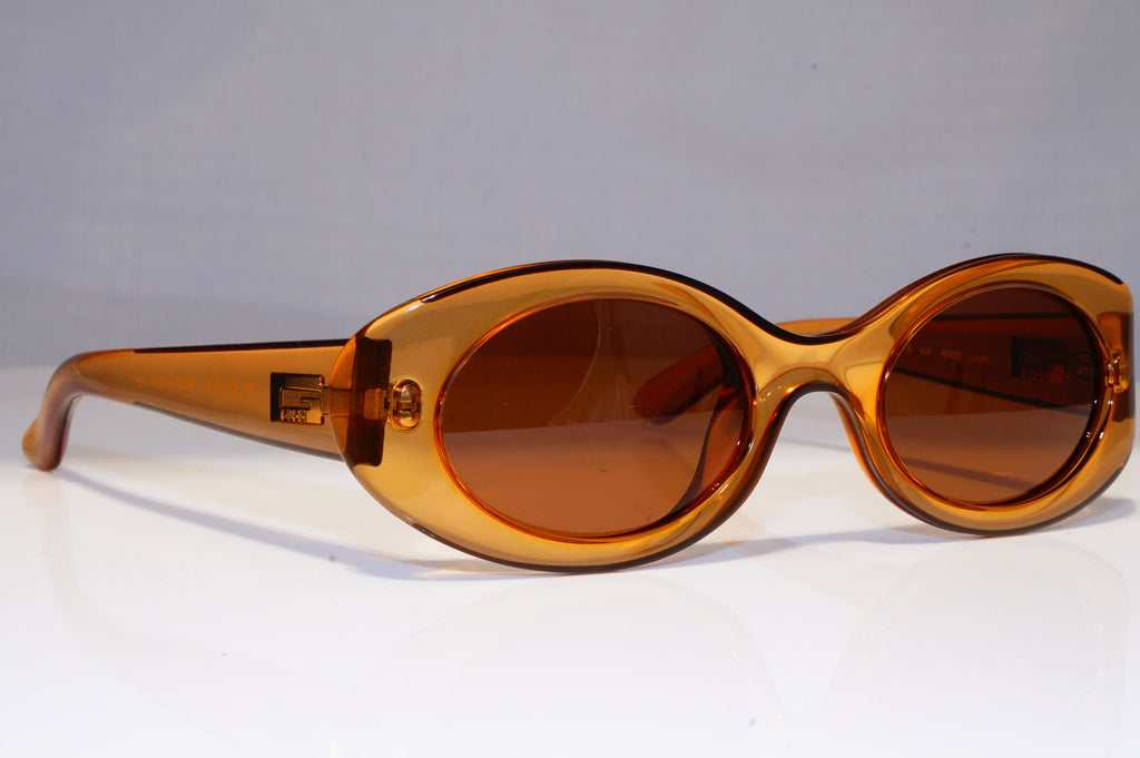 GUCCI Mens Womens Vintage 1990 Sunglasses Brown Rectangle GG 2430 4UF 22282