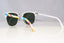 RAY-BAN Mens Womens Designer Sunglasses White Clubmaster RB 3013 1013 20917