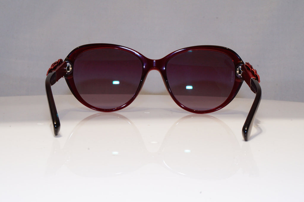 CHANEL Womens Sunglasses Burgundy Butterfly LEATHER FLOWER 5016 539/51 22276