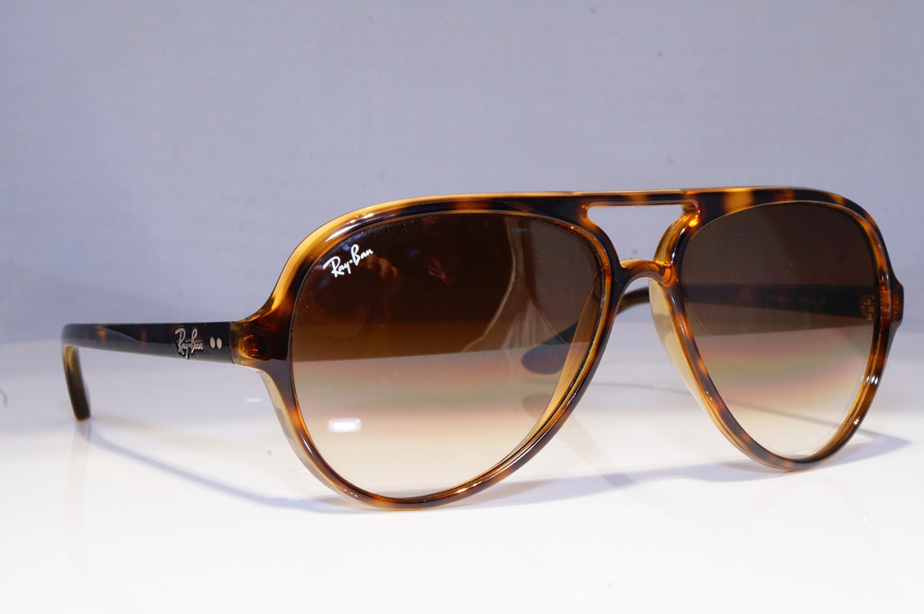 RAY-BAN Mens Womens Designer Sunglasses Brown Pilot  CATS RB 4125 710/51 19957