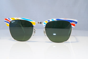 RAY-BAN Mens Womens Designer Sunglasses White Clubmaster RB 3013 1013 20917