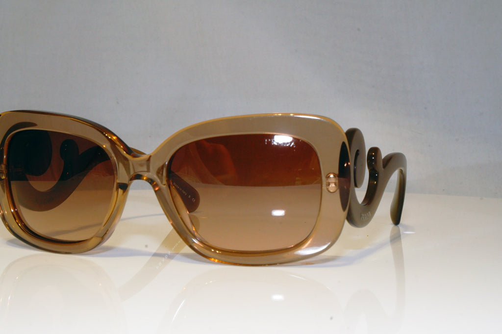 PRADA Womens Baroque Swirl Designer Sunglasses Brown SPR 27O KAL-1Z1 17608