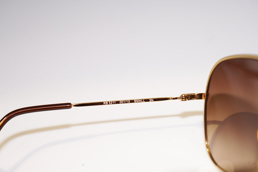 RAY-BAN Mens Designer Sunglasses Gold Shield RB 3211 001/13 16379