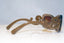 PRADA Womens Baroque Swirl Designer Sunglasses Brown SPR 27O KAL-1Z1 17608
