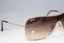 GUCCI Vintage Mens Designer Sunglasses Teal Wrap GG 2653 L7E 16377