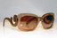 PRADA Womens Baroque Swirl Designer Sunglasses Brown SPR 27O KAL-1Z1 17608