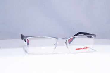 PRADA Mens Designer Optical Frames Glasses Black Rectangle VPS 52F UA3-101 18805