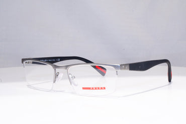 PRADA Mens Designer Optical Frames Glasses Black Rectangle VPS 52F UA3-101 18805