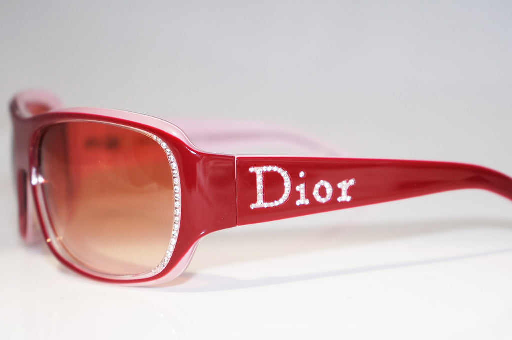 DIOR Womens Designer Sunglasses Red Diamante STRASS 2 AZKTX 16516
