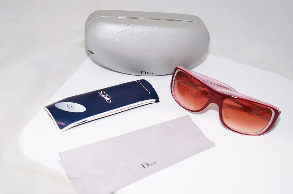 DIOR Womens Designer Sunglasses Red Diamante STRASS 2 AZKTX 16516